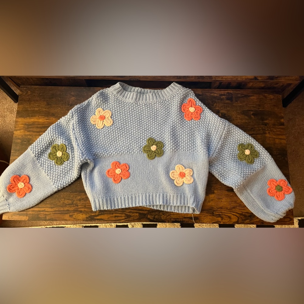 flower sweater